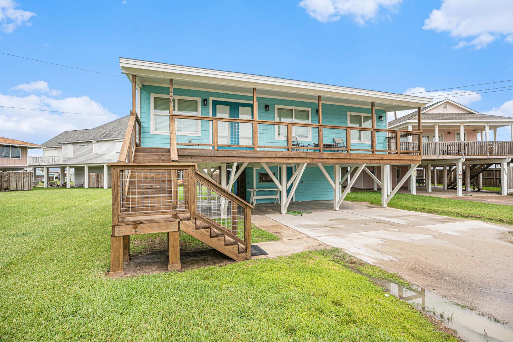 Seaside Cottage ガルベストン エクステリア 写真