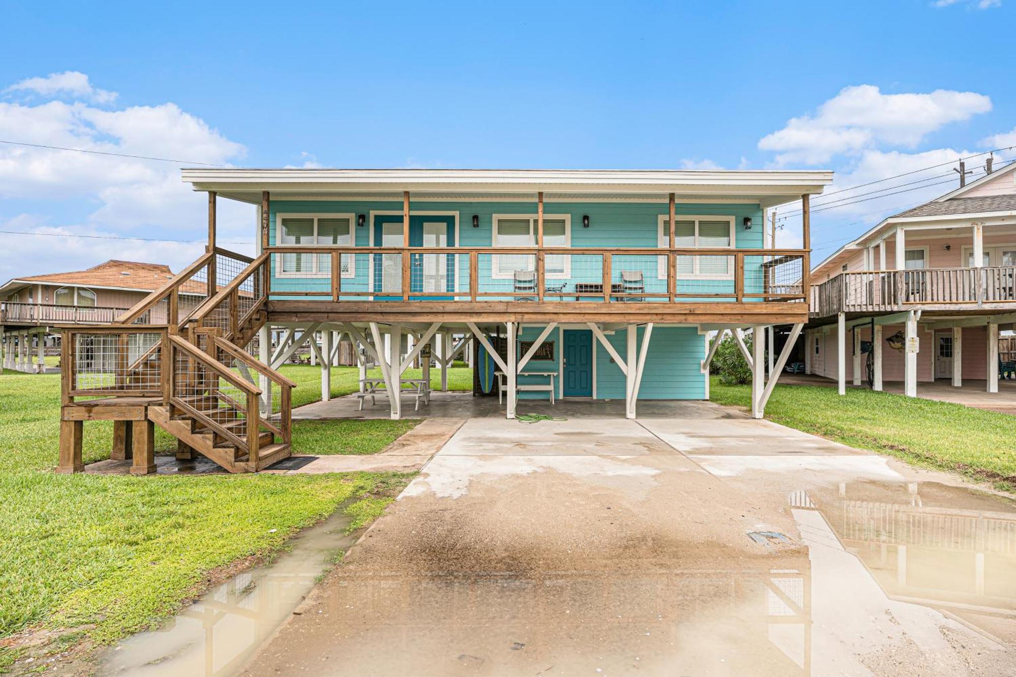 Seaside Cottage ガルベストン エクステリア 写真
